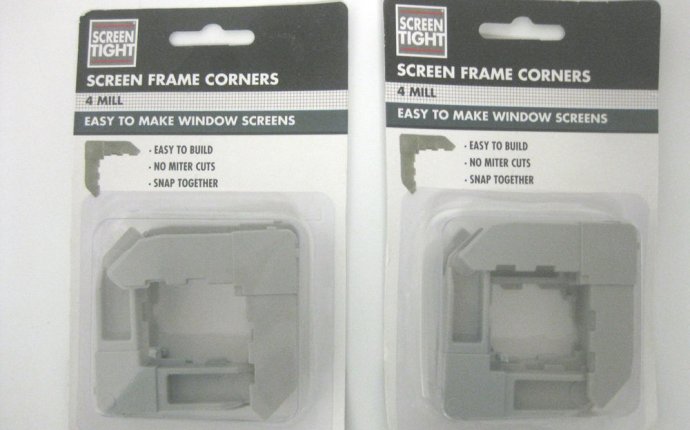 Screen Tight Screen Frame Corners 5/16 - 2 Packs of 4 | eBay